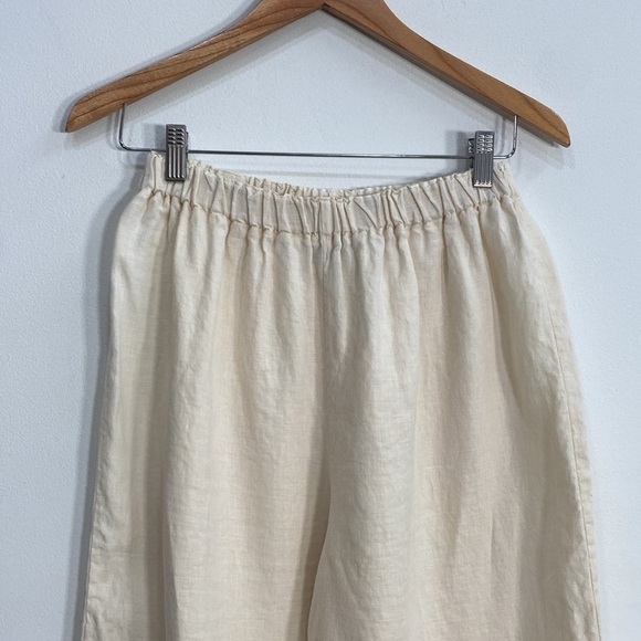 Heart's Desire Medium Linen Pants Yellow - Picture 2 of 9